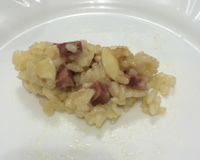 Risoto de copa real com champignon e vinho branco