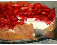 Torta de morango fantástica