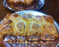 Rosca caracol de coco