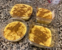 Curau com leite condensado e creme de leite