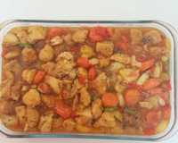 Frango com legumes da Megg