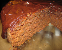 Torta delícia de chocolate fondente