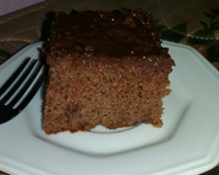 Bolo simples de chocolate