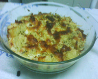 Batata gratinada
