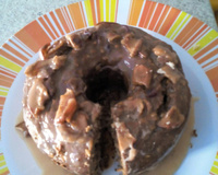 Bolo Integral de Maçã e Banana Sem Lactose