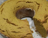 Bolo de cenoura sem glúten e sem lactose