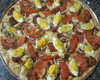 Massa de pizza de liquidificador