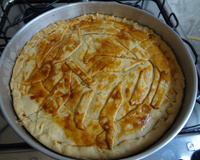 Empadão - massa de empada original que derrete na boca