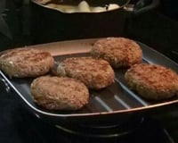 Hambúrguer light saudável