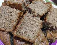 Bolo de banana no liquidificador