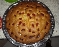 Bolo de laranja com casca fácil