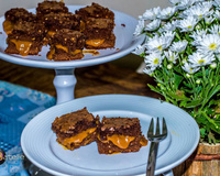 Bem-casado de brownie