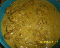 Frango ao molho branco