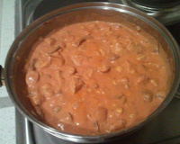 Estrogonofe de frango da Dani