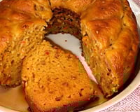 Bolo de cenoura simples