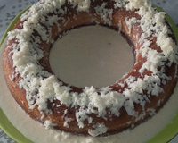 Bolo de coco gelado