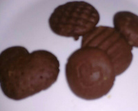 Biscoito fácil de chocolate