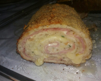 Rocambole fácil de frango