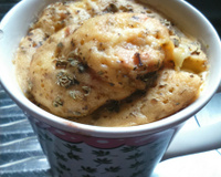 Bolo de caneca salgado