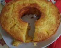 Bolo de milho com iogurte