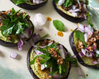 Aperitivo de berinjela 