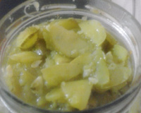 Abobrinha em conserva