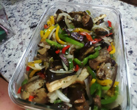 Antepasto de berinjela assada