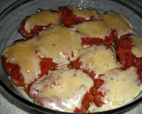 Filé de cação à milanesa à parmegiana (rápido e muito gostoso)