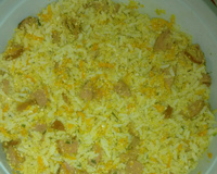 Arroz farofa divino para churrasco