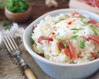 Risoto de brie é a comida oficial para receber meus amigos em casa: prato com cara de chique, mas é fácil de fazer