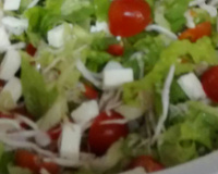 Salada Natalina light
