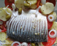 Peixe assado delicioso fácil de fazer