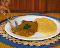 Bisteca de porco ao forno