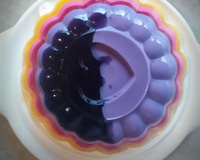 Gelatina Colorida em camadas