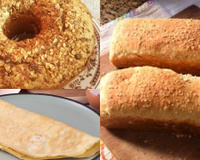 3 receitas com aveia para variar no seu lanche saudável: bolo de banana, crepioca e pão