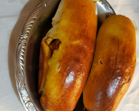 Pão de maçã com passas