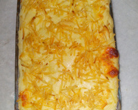 Escondidinho de requeijão com carne moída