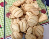 Biscoito amanteigado de chocolate