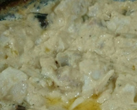 Peito de frango assado delicioso