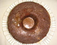 Bolo de chocolate molhado da Jú