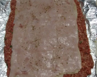 Rocambole de carne moída