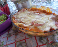 Lasanha de frango simples