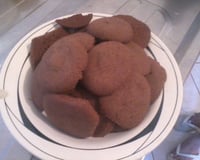 Biscoito amanteigado de chocolate