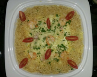 Camarão internacional do coco bambu