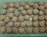 Brigadeiro de chocolate branco com coco queimado