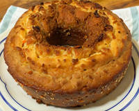Bolo de cenoura simples