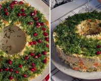 A maionese de Natal mais linda que você vai ver hoje: em formato de guirlanda, essa receita fácil vai roubar a cena na sua ceia