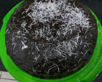 Bolo simples de chocolate