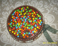 Bolo falso de kit-kat de morango (econômico)