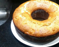 Bolo de maçã com canela e iogurte
